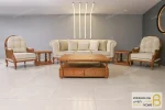 ست مبلمان ۷ نفره نئوکلاسیک جورجیا چستر و روما و فرانسوی خرید مبل باروس 11 7