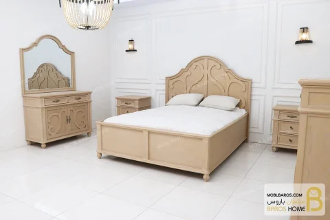 سرویس خواب دو نفره جدید فلورا خرید مبل باروس 2