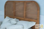 سرویس خواب دو نفره چوبی مینیمال کارمن خرید تخت خواب باروس 56 (3)