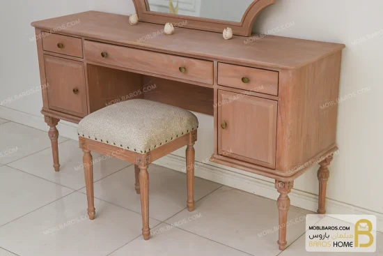 سرویس خواب دونفره چوبی کلاسیک مدل ماهور کد ۳ خرید مبل باروس 11 6