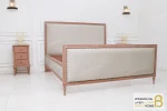 سرویس خواب دونفره چوبی کلاسیک مدل ماهور کد ۳ خرید مبل باروس 11 9