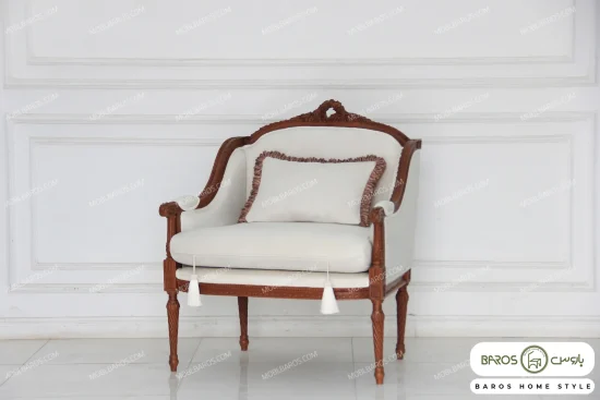 مبل تک نفره جدید کاجی کد ۳ خرید مبل باروس 59594 (2)