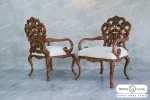 مبل تک نفره سلطنتی چپندر کینگ خرید مبل باروس 49392 (1)