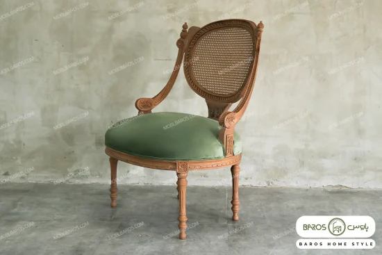 مبل تک نفره کاجی خرید مبل باروس 59594 (2)