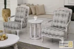 مبلمان نئوکلاسیک کاریزما با مبل تکنفره فرانسوی کد ۲ خرید مبل باروس 1