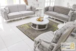 مبلمان نئوکلاسیک کاریزما با مبل تکنفره فرانسوی کد ۲ خرید مبل باروس 3