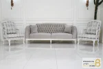 مبلمان نئوکلاسیک کاریزما با مبل تکنفره فرانسوی کد ۲ خرید مبل باروس 7
