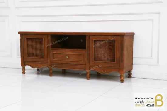 میز تلویزیون چوبی کلاسیک جدید حدیث خرید مبل باروس 1