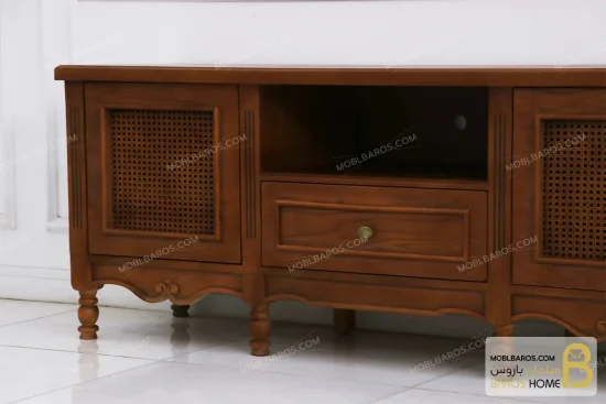 میز تلویزیون چوبی کلاسیک جدید حدیث خرید مبل باروس 2
