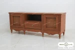 میز تلویزیون چوبی کلاسیک حصیری جدید حدیث خرید باروس 659 (2)