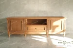 میز تلویزیون چوبی کلاسیک حصیری جدید حدیث خرید مبل باروس 39393 (1)