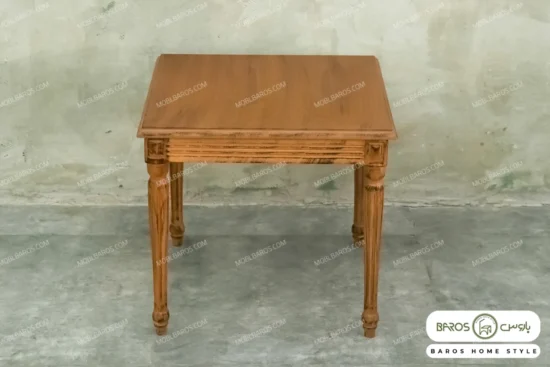 میز جلو مبلی و عسلی لویی طرح گل باروس 11 (1)