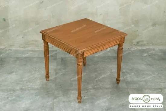 میز جلو مبلی و عسلی لویی طرح گل باروس 11 (2)