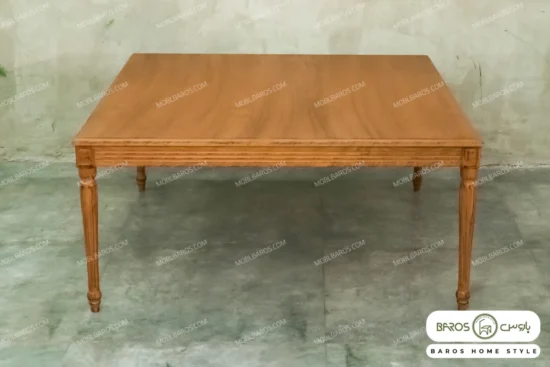 میز جلو مبلی و عسلی لویی طرح گل باروس 11 (3)