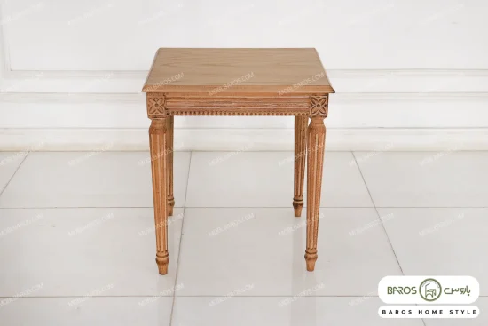 میز جلو مبلی و عسلی لویی طرح گل باروس123 (2)