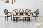میز ناهارخوری دکورا با صندلی لویی خرید مبل باروس 5