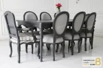 میز ناهارخوری روتی با صندلی لویی و فرانسه خرید مبل باروس 2