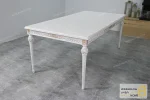 میز ناهارخوری و غذاخوری نئوکلاسیک چوبی جدید کاجی خرید مبل باروس 11 6