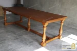 میز ناهارخوری چوبی و نئوکلاسیک ۱۰ نفره راشل خرید مبل باروس 11