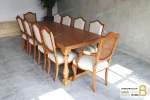 میز ناهارخوری چوبی و نئوکلاسیک ۱۰ نفره راشل خرید مبل باروس 6