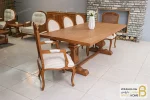 میز ناهارخوری کلاسیک جدید دکورا و لویی خرید مبل باروس 11 8