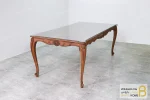 میز ناهارخوری کلاسیک منبتی کینگ کد ۲ خرید مبل باروس 11 8