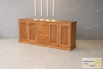 میز کنسول چوبی و حصیری جدید آرمیس خرید مبل باروس 11 3