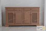 میز کنسول چوبی و کلاسیک مدل راشل حصیری خرید کنسول باروس 45 (1)
