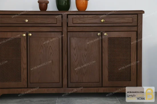 میز کنسول چوبی و کلاسیک مدل راشل خرید مبل باروس 8
