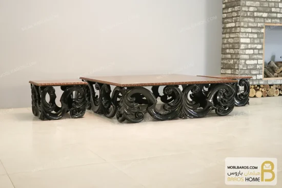 ست جلومبلی و عسلی جدید ایزابل خرید مبل باروس 12 1