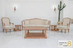 ست جلومبلی و عسلی پایه ستونی خرید مبل باروس 11 10