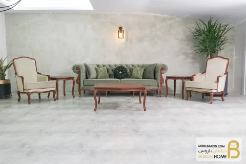 ست مبلمان ترکیبی ابزاری و جورجیا چستر و فرانسوی کد ۲ خرید مبل باروس 11 9