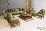 ست مبلمان نئوکلاسیک ابزاری روما و مبل کویین خرید مبل باروس 11 3