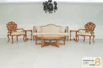 ست مبلمان نئوکلاسیک و سلطنتی ۱۰ نفره کینگ خرید مبل باروس 11 7