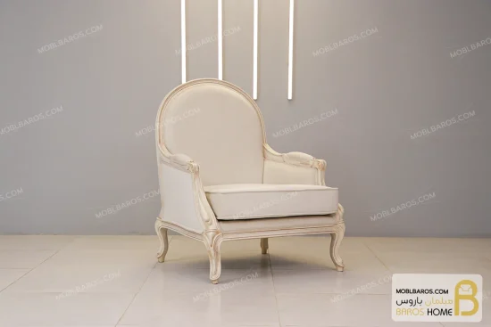 ست مبلمان کلاسیک ترکیبی مدل راشل پلاس و چستر کد ۵ خرید مبل باروس 11 14