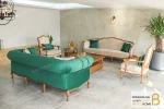 ست مبلمان کلاسیک راشل پلاس و جورجیا چستر خرید مبل باروس 11 2