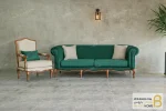ست مبلمان کلاسیک راشل پلاس و جورجیا چستر خرید مبل باروس 11 8