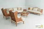 ست مبلمان کلاسیک و راحتی جورجیا چستر و کینگ خرید مبل باروس 11 1