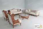 ست مبلمان کلاسیک و راحتی جورجیا چستر و کینگ خرید مبل باروس 56 (1)