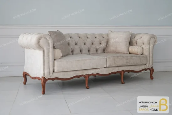 ست مبلمان کلاسیک و راحتی جورجیا چستر و کینگ خرید مبل باروس 56 (9)