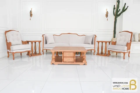 ست مبلمان ۷ نفره کلاسیک روتی و روما خرید مبل باروس 11 9