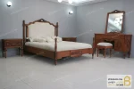 سرویس خواب کلاسیک منبتی سوفیا کد ۲ خرید تخت خواب باروس 56 (2)