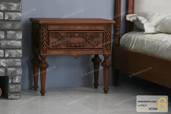 سرویس خواب کلاسیک منبتی سوفیا کد ۲ خرید تخت خواب باروس 56 (4)
