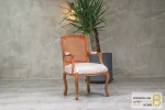 مبل راحتی و جدید ۵ نفره گیسو و صندلی فرانسوی خرید مبل باروس 11 8