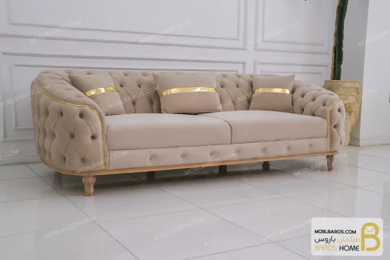 مبل راحتی و کلاسیک ترکیبی راشل پلاس و لیندا و روما خرید مبل باروس 11 5