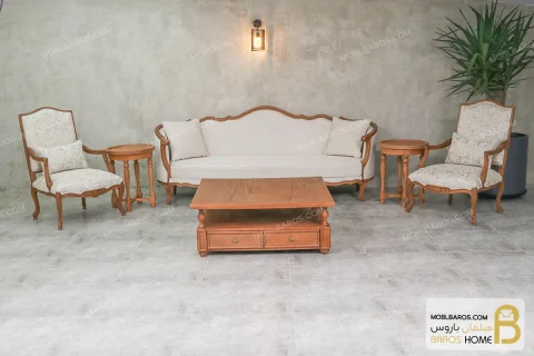 مبل کلاسیک و نئوکلاسیک جورجیا رومینا و روما پلاس خرید مبل باروس 11 4