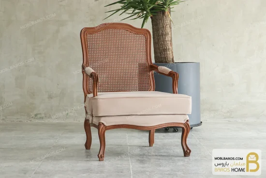 مبلمان کلاسیک ترکیب ژینو و تک فرانسوی 4