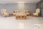 مبلمان کلاسیک و سلطنتی ۱۰ نفره کینگ و کویین خرید مبل باروس 11 17