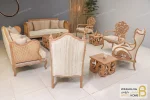مبلمان کلاسیک و سلطنتی ۱۰ نفره کینگ و کویین خرید مبل باروس 11 7