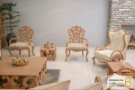 مبلمان کلاسیک و سلطنتی ۱۰ نفره کینگ و کویین خرید مبل باروس 11 8